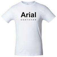 Футболка Arial обитания, белая