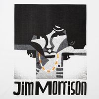 Футболка "Меламед. Jim Morrison", белая